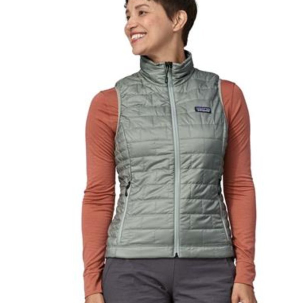 *Patagonia* Nano Puff Insulated Vest -S- Feather Grey (Excellent Condition)